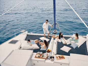 Pattaya: Islands Private Catamaran Khram or Monkey island