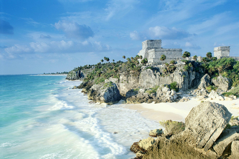 Excursão de um dia a Tulum, Coba, Playa Del Carmen e Cenote