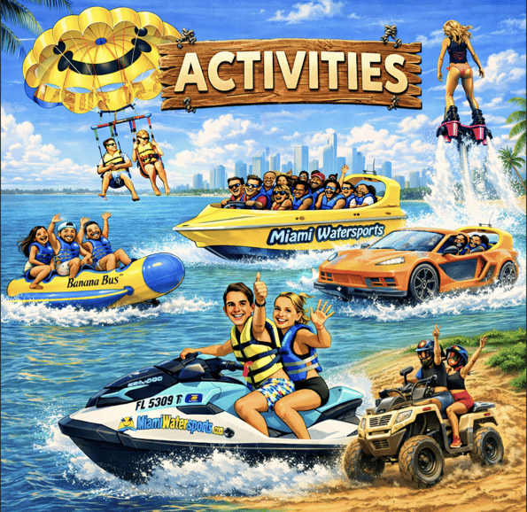 Miami: aventura completa de deportes acuáticos