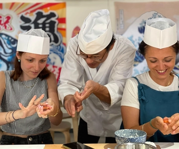 Tóquio: Aula de Sushi no Mercado de Peixe de Tsukiji com um Chef Profissional