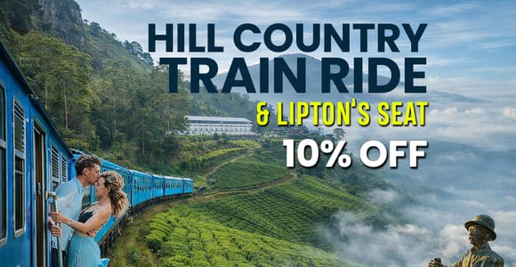 Ella: Hill Country Train Ride & Lipton’s Seat Tuk-Tuk Tour