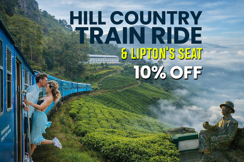 Ella: Hill Country Train Ride & Lipton’s Seat Tuk-Tuk Tour