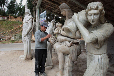 Cajamarca: Huambocancha Stone Artisans & Granja Porcón Cajamarca: Huambocancha & Granja Porcón with English Guide