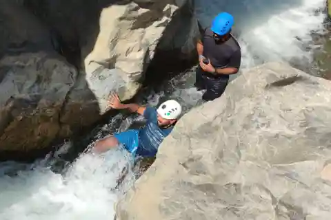 River Trekking from Kourtaliotis Waterfalls to Preveli Beach