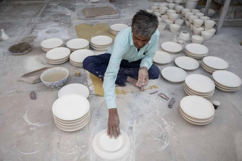 Jaipur: Shopping Tour with Blue Poetry Art By Female Guide Local Expert Female Guide Only