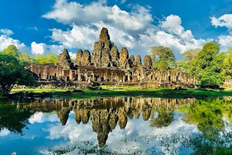 Tour di 3 giorni di Angkor, Banteay Srei e cascata di Kulen