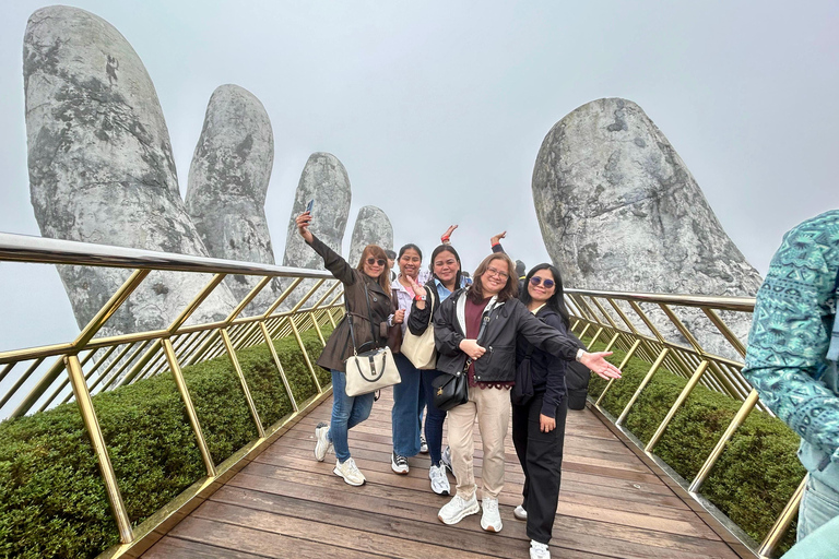 Da Nang : Golden Bridge Sunset & Ba Na Peak Tour with Dinner PRIVATE TOUR : Golden Bridge Sunset & Ba Na Peak