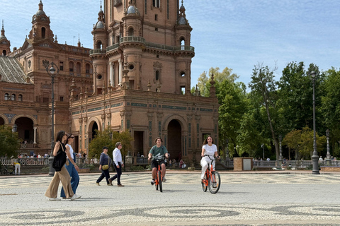 Seville: Guided Bike & E-Bike Tour with Local Guide Guided E-Bike Tour