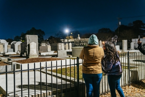 Nowy Orlean: 2-godzinny nawiedzony cmentarz i zwiedzanie miasta nocą