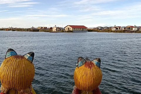 Puno: Halvdag på Uros flytande öar + spansk/engelsk guide