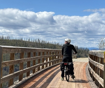 Kelowna: Noleggio biciclette elettriche con guida alla navigazione in app