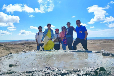 Gobustan, Mud Volcanoes, Fire Temple & Yanar Dag Guided Tour Gobustan & Absheron Standard Tour