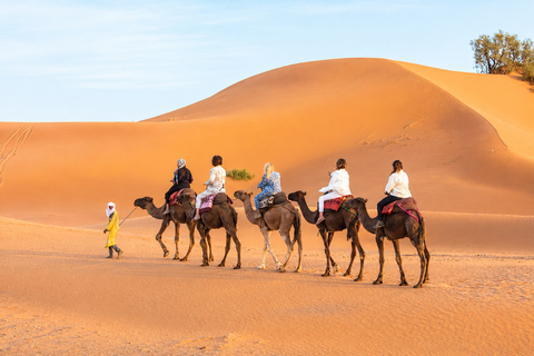 Marrakesh: Sahara Desert Tour From Marrakech 3D2N & Glamping Private Luxury Tour