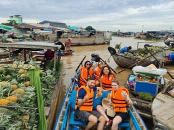 Ho-Chi-Minh-Stadt: Mekong-Delta-Tour 2 Tage/1 Nacht – Schwimmender Markt von Cai Rang