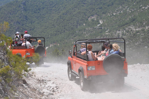 Antalya: Jeepsafari-avontuur van een hele dag met lunch