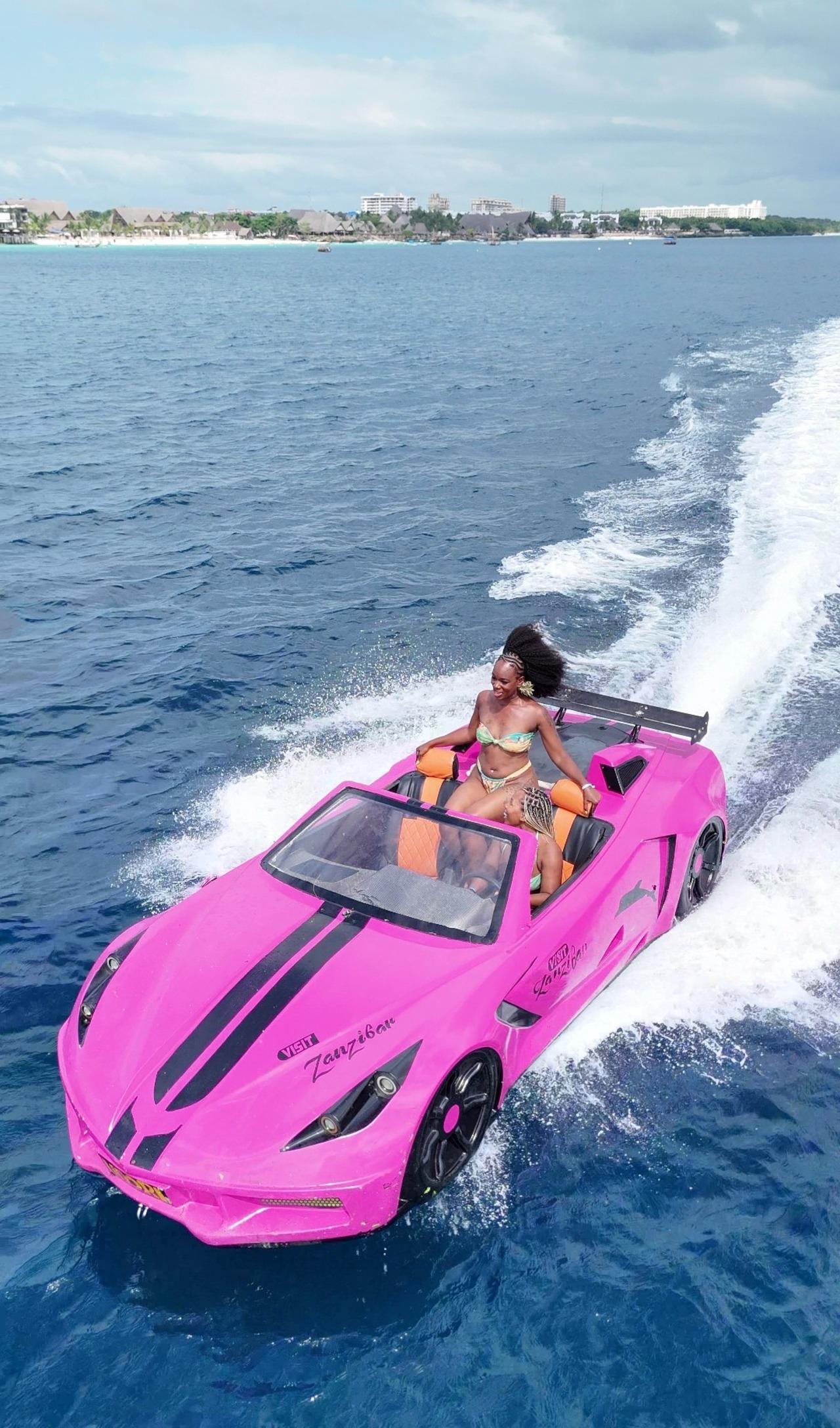 Nungwi/Kendwa: 4K-Drohnenfotos, -Videos und Jet-Car-Fahrt mit Hin- und Rücktransfer