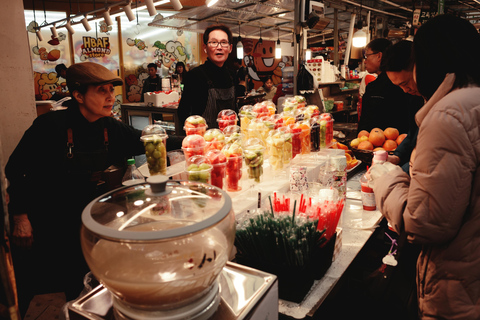 Seoul Vegan Vegetarian Market Food Tour with Temple Classics