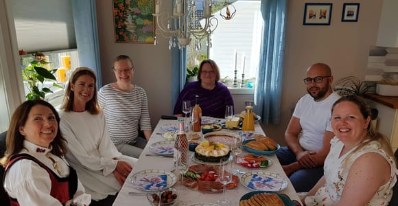 Bergen: Mittagessen bei Einheimischen