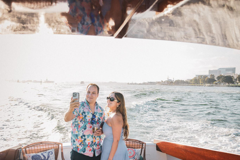 San Diego Sunset Cruise on a Classic Wooden Yacht