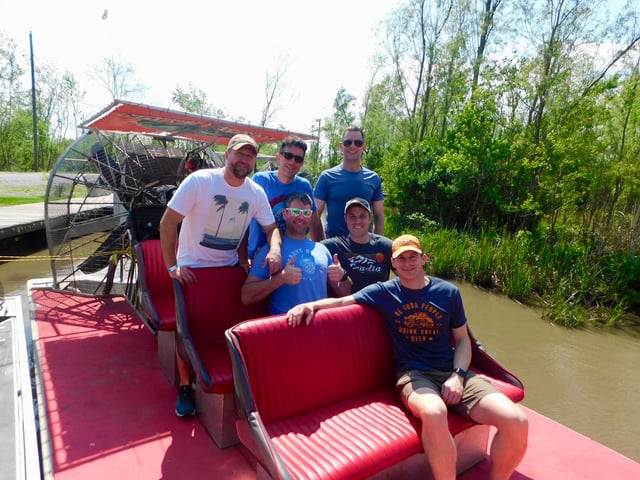 New Orleans: 6 Passagiere Premium Airboat Swamp Tour