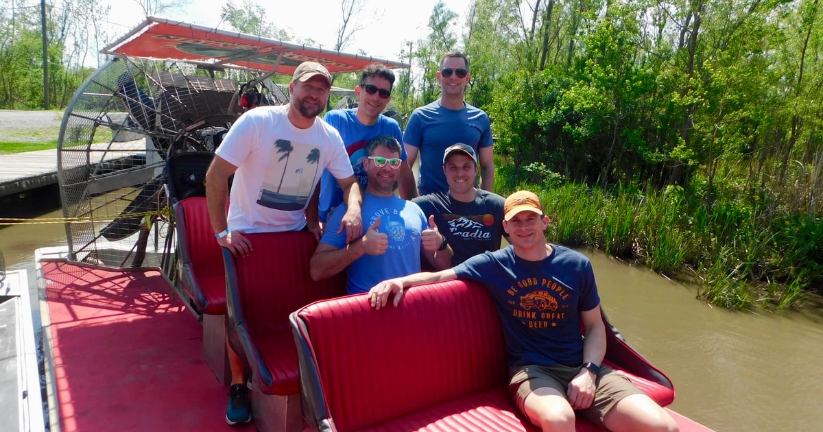 New Orleans Passenger Premium Airboat Swamp Tour Getyourguide