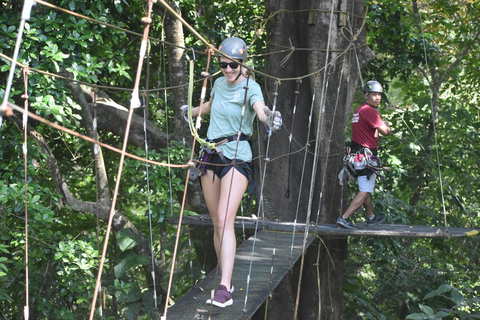 Santa Teresa: Zipline Adventure with Ocean & Jungle Views