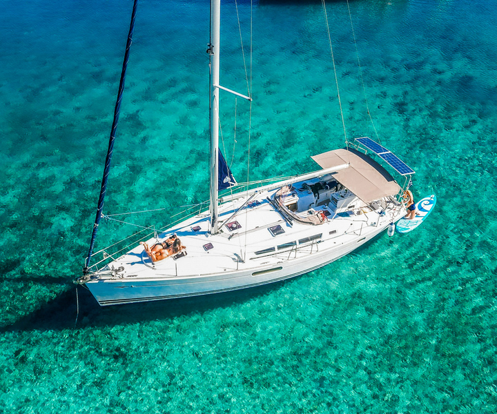 Heraklion: Dia Insel Segelbootfahrt mit Schwimmen und Mahlzeit