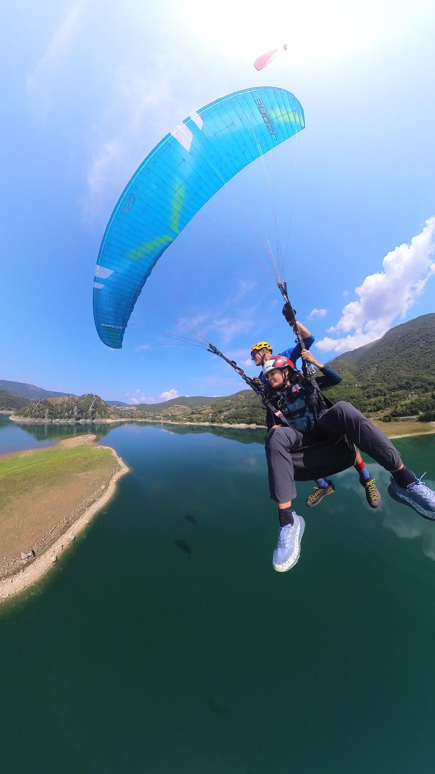 Rom: Privates Paragliding- und kulinarisches Erlebnis mit Abholung