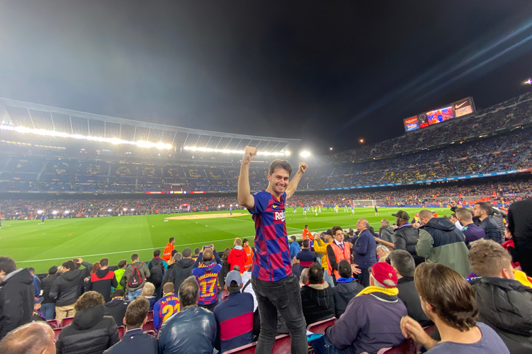 Barcelona: FC Barcelona Game with Fan Seats and Local Host