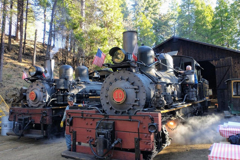 Yosemite Mountain Sugar Pine Railroad Ride z narracją