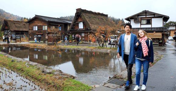 Bus aller simple Takayama-Kanazawa avec arrêt à Shirakawa-go