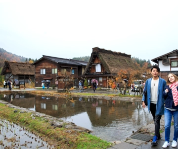 高山発：白川郷経由金沢行き片道バスチケット