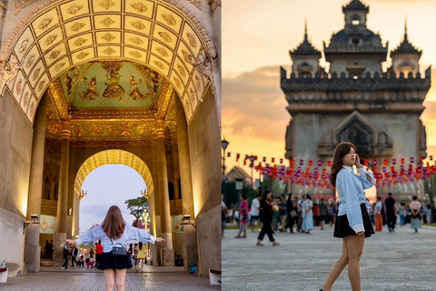 Vientiane: Private Photoshoot at Iconic Landmarks