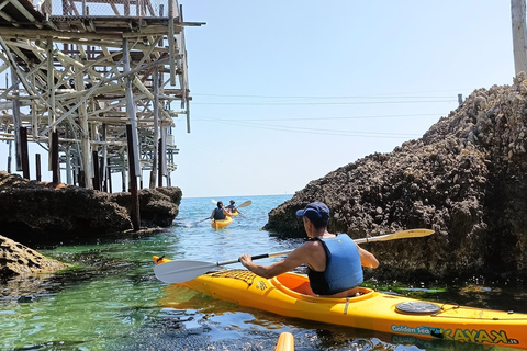 Costa dei Trabocchi: "Il Cavalluccio" sea kayak excursion Trabocchi Coast: sea kayak excursion "The Little Horse"