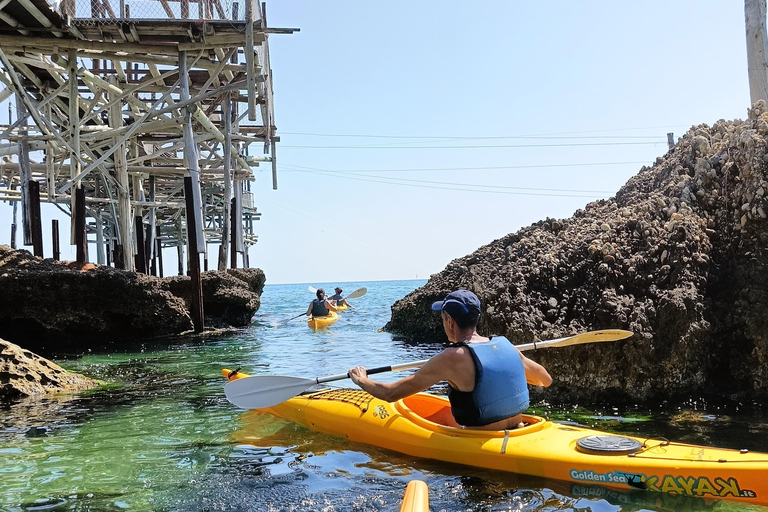 Costa dei Trabocchi: "Il Cavalluccio" sea kayak excursion Trabocchi Coast: sea kayak excursion "The Little Horse"