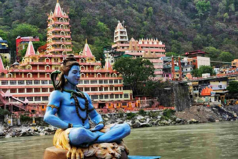 From Delhi: Private Haridwar & Rishikesh Tour By Car & Guide Private Rishikesh and Haridwar 2 Day Tour 3 Star Hotel