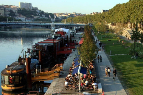 Lyon: Eersteklas zelf begeleide fietstochten met AI virtuele gids