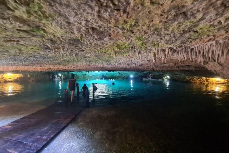 Cancun - ett äventyr ATV, zipline och Cenote-äventyrDelad ATV