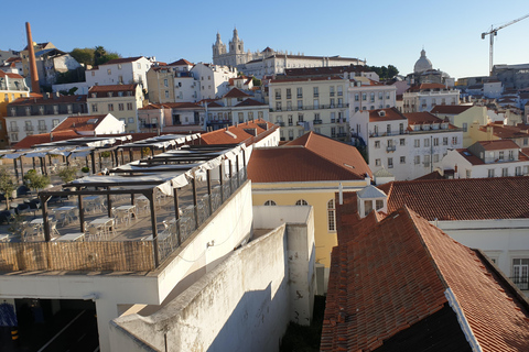 LISBONNE : VUE DE LUXE DEPUIS LES HAUTEURS - VISITE D&#039;UNE JOUNÉE EN VOITURE