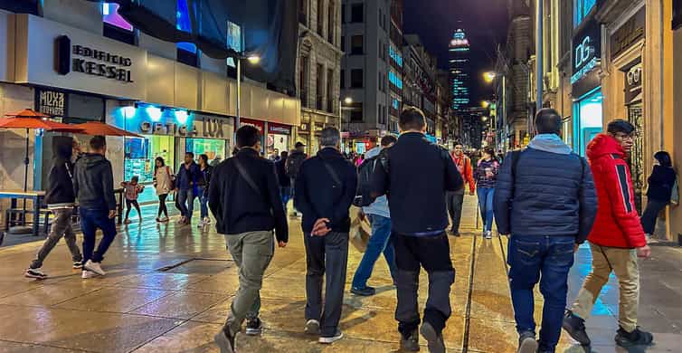 Mexico City at Night Walking tour with optional Torre Latino photo 14