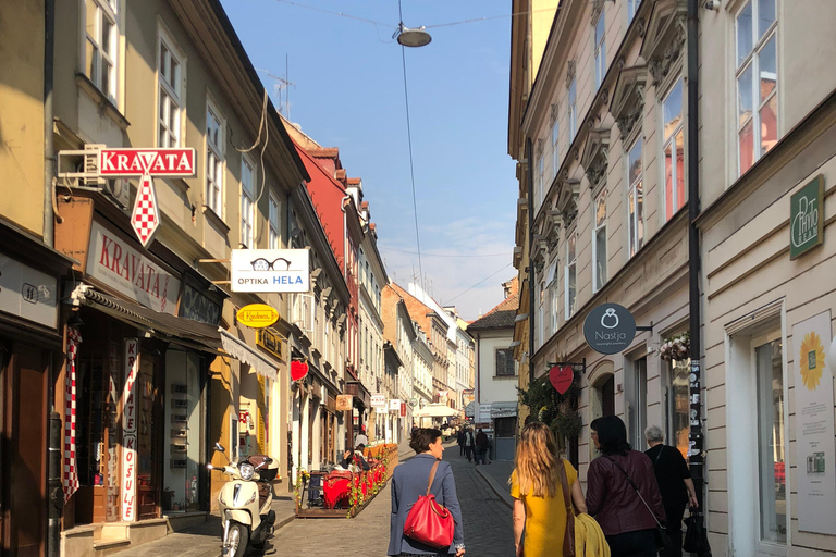 Sautez dans la ville de Zagreb : Visite à pied avec funiculaire