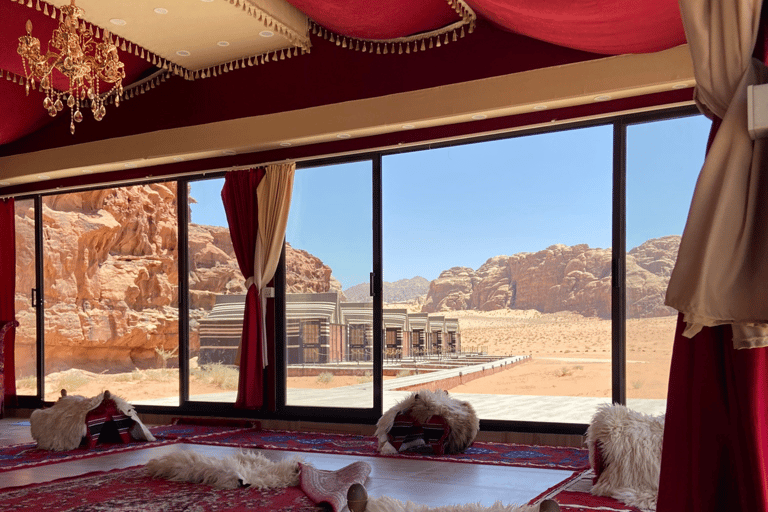 Wadi Rum Desert: Full Day Jeep Tour & Traditional Lunch Wadi Rum Desert: Full Day Jeep Tour & Overnight in Camp