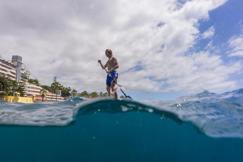 Funchal : location de SUP ou visite guidée avec plongée en apnéeLocation de SUP UNIQUEMENT avec plongée en apnée