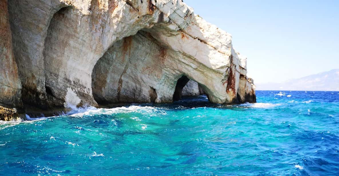 Xigia, Navagio Shipwreck and Blue Caves Boat Tour — a boat tour from Zakynthos, Greece