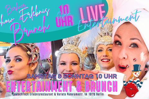 Show-Brunch im Erlebnisrestaurant Knutschfleck Berlin