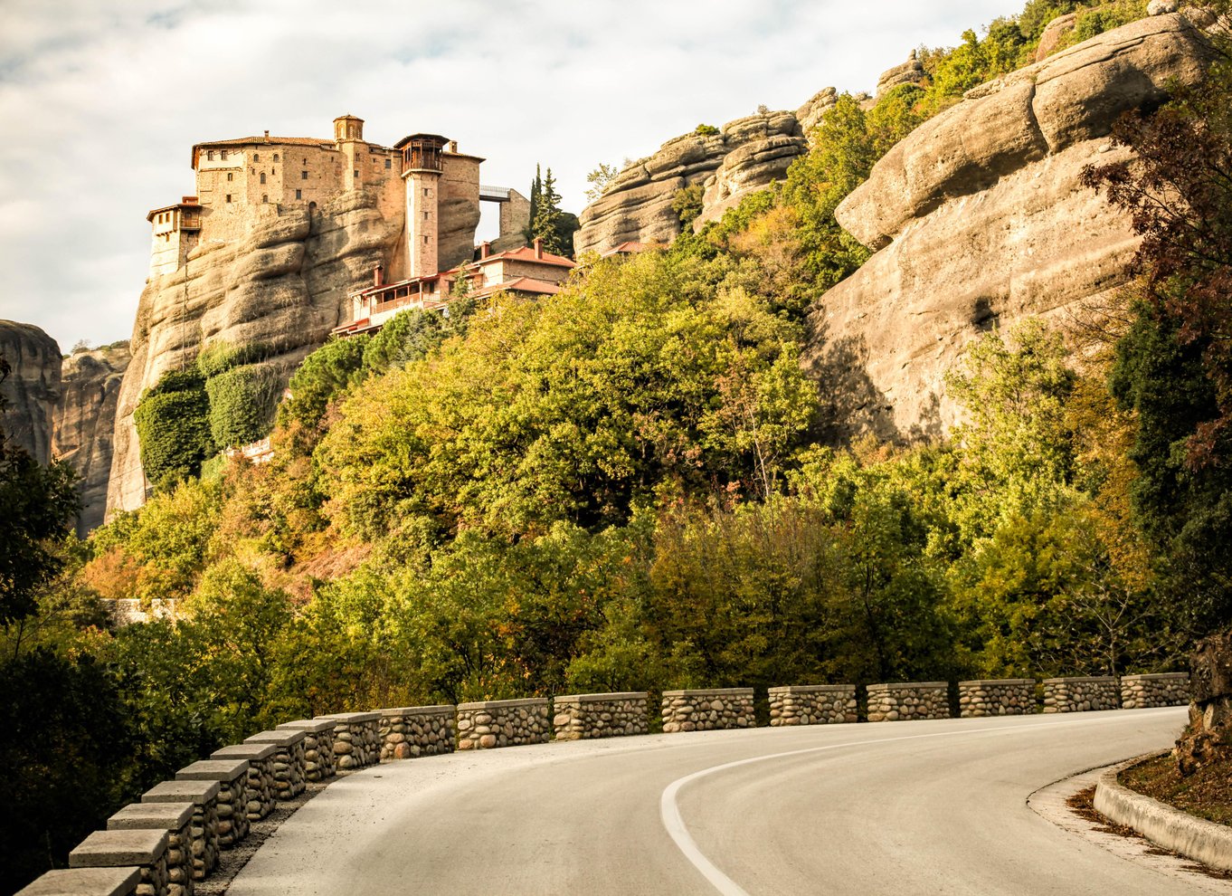 Fra Kalambaka eller Kastraki: Middagstur til Meteora