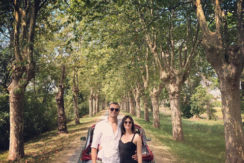 Private Luxury Wine Tour of Médoc vineyard in a Citroën DS Half-day (4 to 5H)
