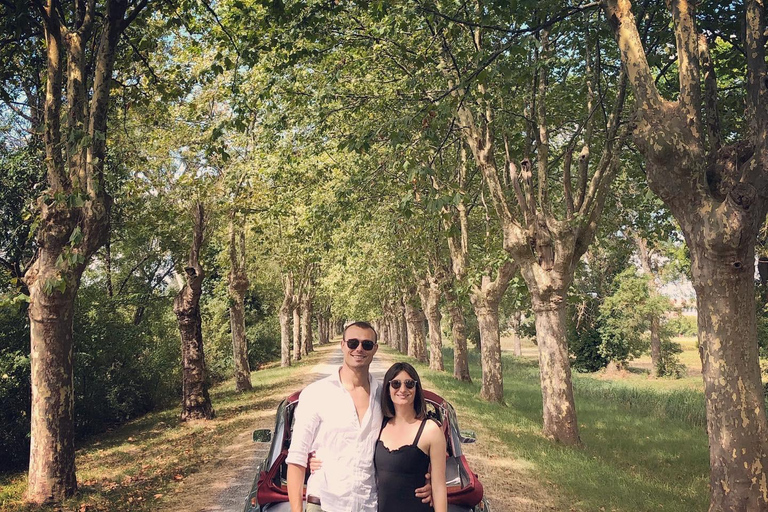 Private Luxury Wine Tour of Médoc vineyard in a Citroën DS Half-day (4 to 5H)