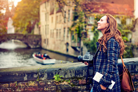 Brugge onthuld: een privétour van een hele dag vanuit Brussel