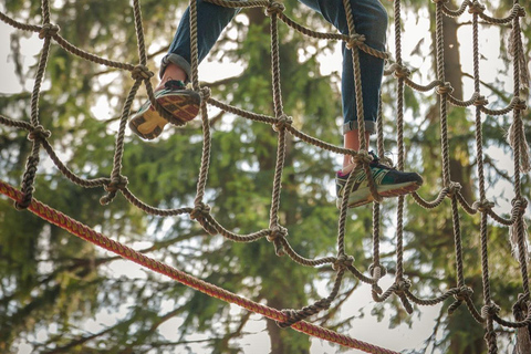 Zakopane: Rope Park on the top of Gubałówka